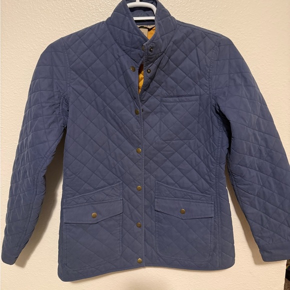 Duluth Trading Co Jackets & Blazers - Duluth Trading Company Women’s Blue Cortland Quilted Button Up Jacket Size M
